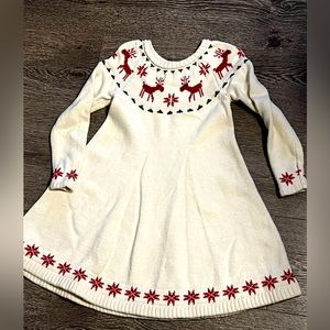 Hanna Andersson Fairisle Sweater Dress size 5